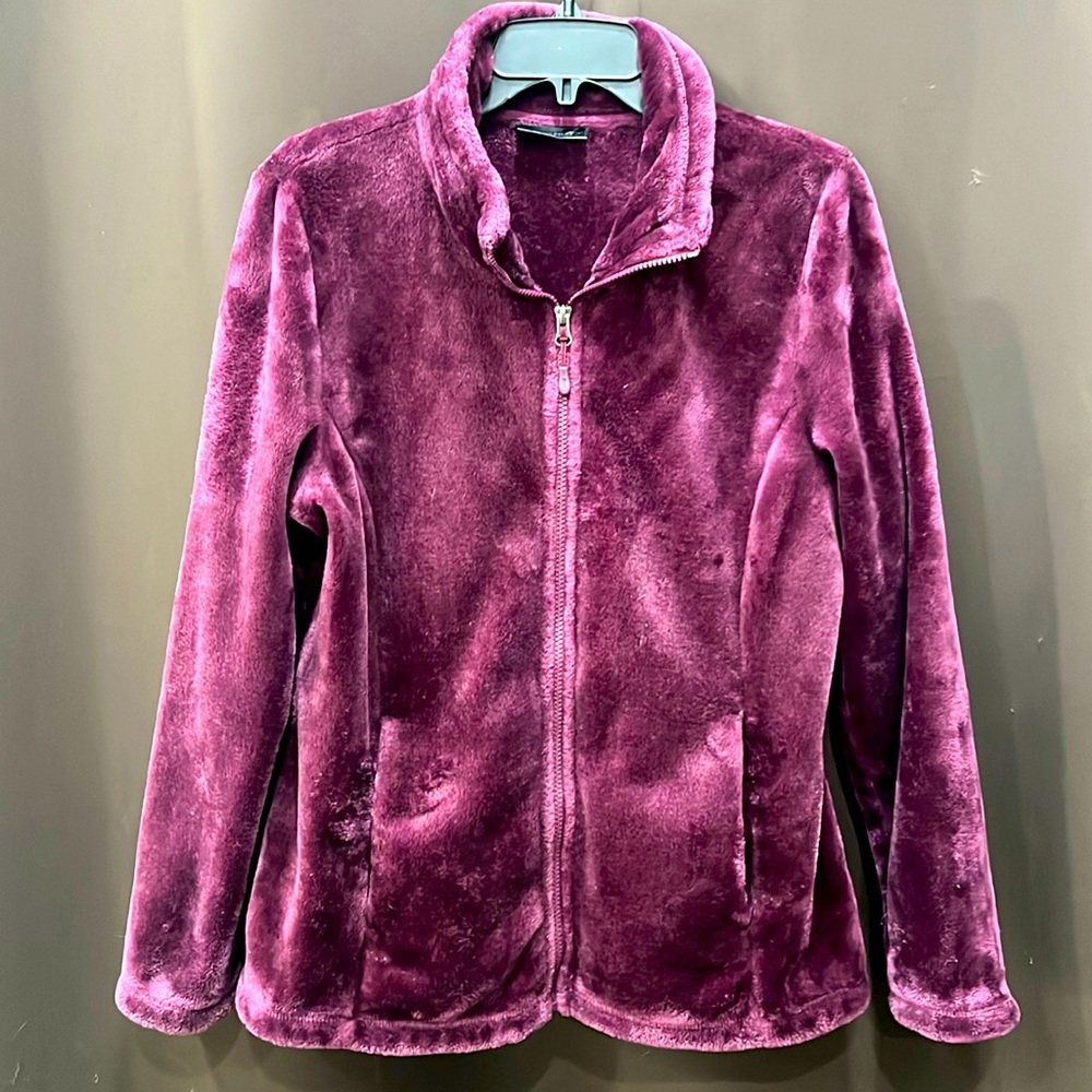 32° Heatkeep, Women’s Luxe Fur Full-Zip Jacket, Size Large